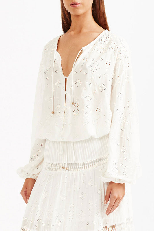 Xanthe Blouse - White