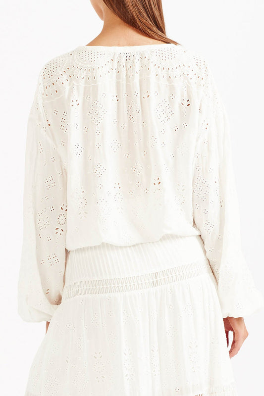Xanthe Blouse - White