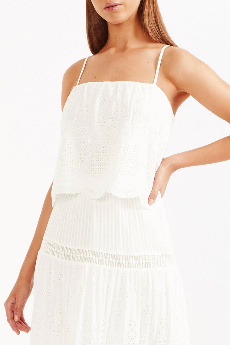 Xanthe Cami Top - White