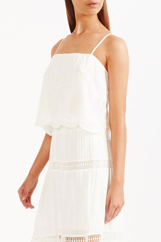 Xanthe Cami Top - White