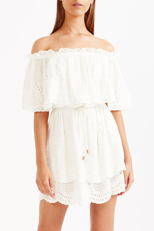 Xanthe Mini Dress - White