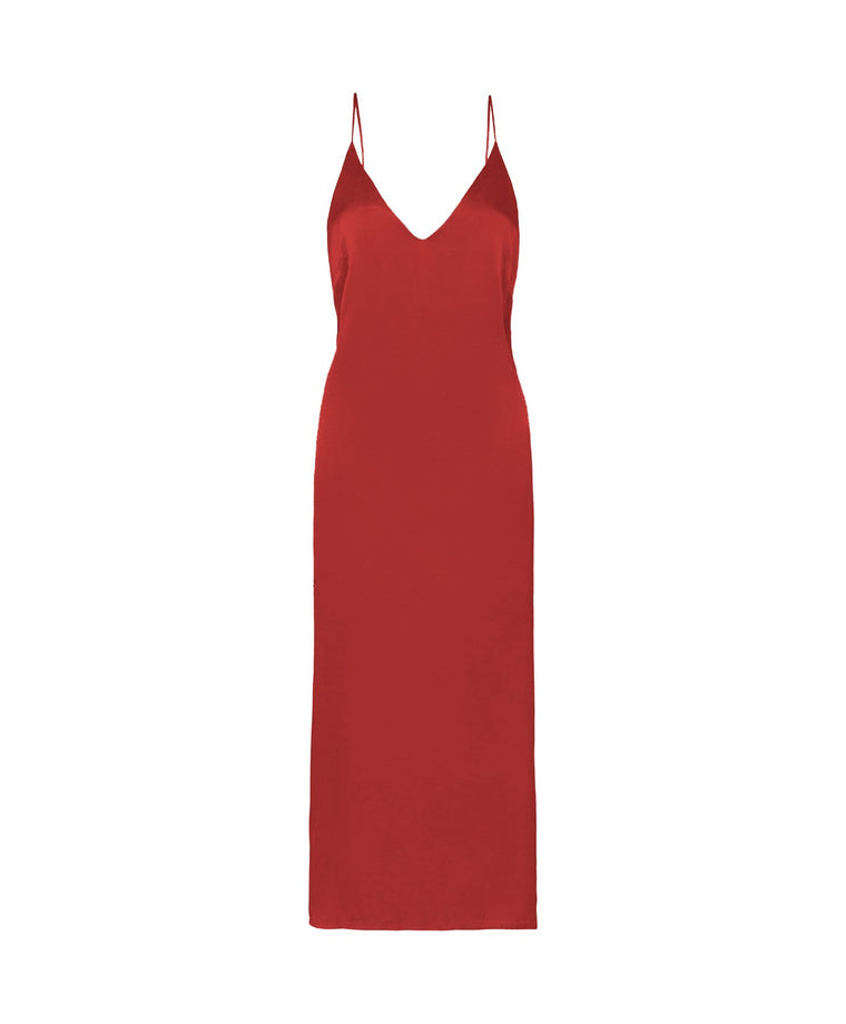 Yolanthe Midi Dress - Russian Red