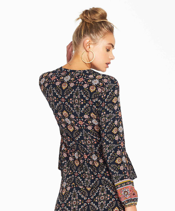 Zareen Blouse - Indigo