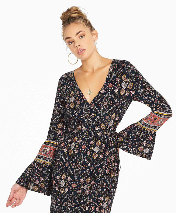Zareen Maxi Dress - Indigo