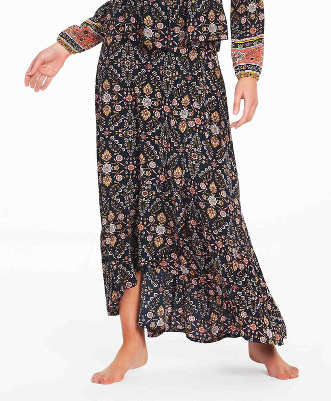 Tigerlily Zareen Maxi Skirt - Indigo