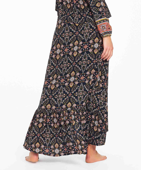 Zareen Maxi Skirt - Indigo