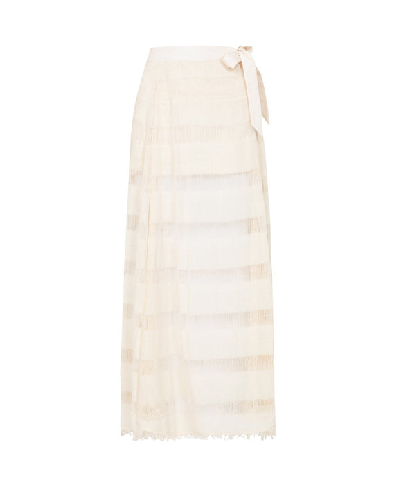 Despina Maxi Skirt - Cream