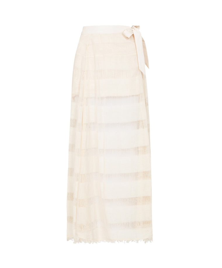 Despina Maxi Skirt - Cream