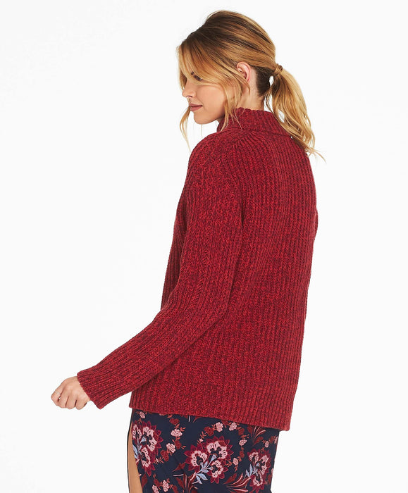 Carine Knitted Jumper - Garnet