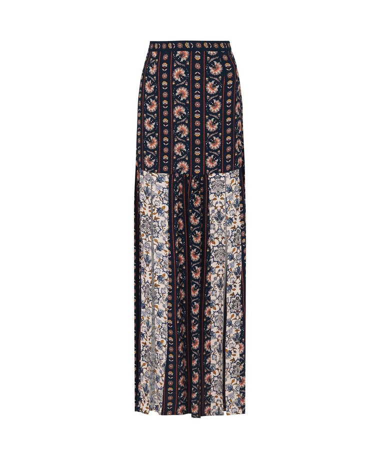 Hamilton Maxi Skirt - Indigo