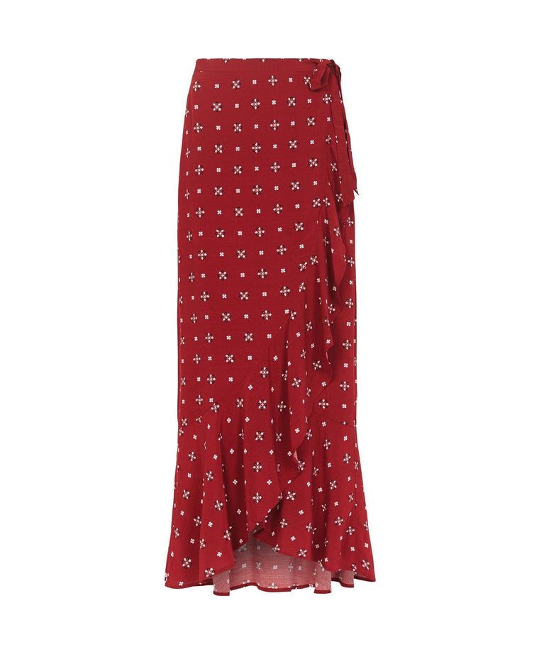 Morisot Maxi Skirt - Rust