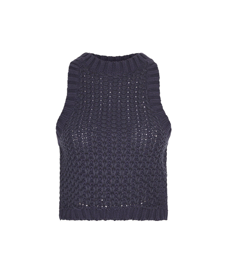 Marketa Sleeveless Knitted Top
